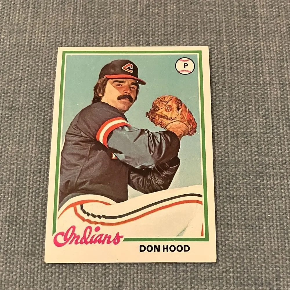 1978 Topps Cleveland Indians Baseball Card Trading Card
